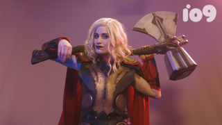 Watch: This Talented Cosplayer Shows How to Make Thor's New Weapon From<i> Avengers: Infinity War</i>
